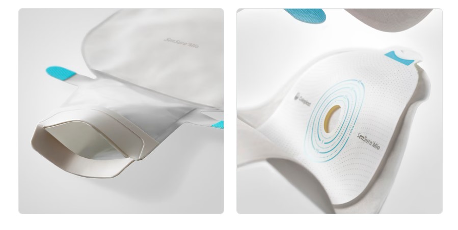 SenSura Mio stoma pouch 1pc 510ml 10-55mm transparent deschis 104580 - Imagine 3